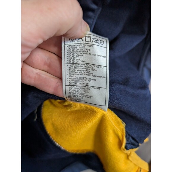 Vintage Nike Team Issued West Virginia Basketball Warm Up Shirt Size L Button Up - Picture 6 of 16